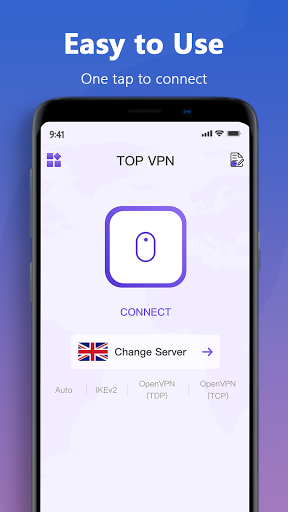 Top VPN - Fast, Secure & Free Unlimited Proxy screen 0