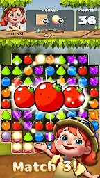 Fruits POP : Match 3 Puzzle