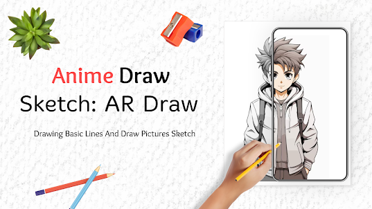Anime Draw Sketch : AR Draw