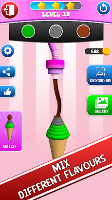 Ice Cream Cone Game -ASMR Gameのおすすめ画像1