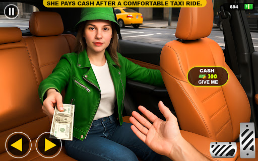 US Taxi Game Taxi Driver 2025
