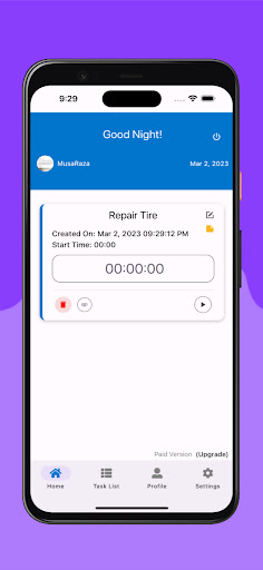 Time Log IQ Screen 2