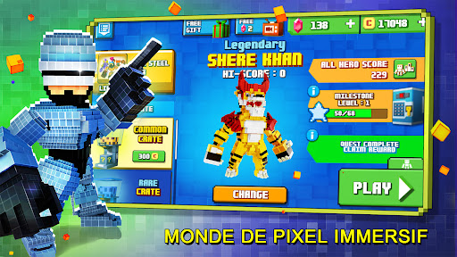 Super Pixel Heroes Capture d'Écran du Jeu Android 2