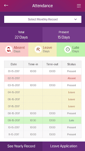 Amg Teachers App Screen 3