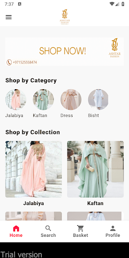 Android application Ashtar screenshort