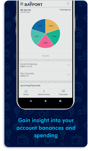 Bayport Zambia Mobile Banking Screen 3