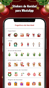 Captura 2 stickers navidad - WASticker android