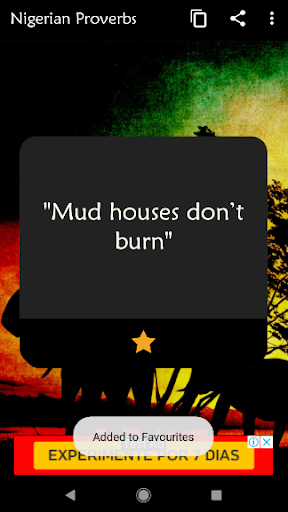 Nigerian Proverbs ??