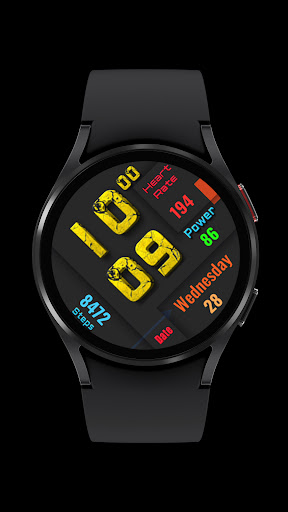 Pars Turanj Digital Watch Face Screen 3