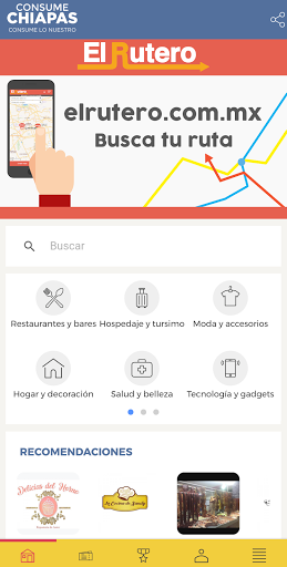 Android application Consume Chiapas (Beta) screenshort
