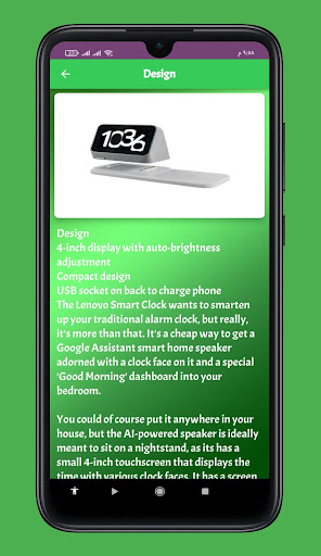 lenovo smart clock guide
