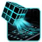Neon Rubix Cube 2D Theme icon