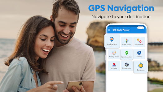 GPS Navigation: Live Road Maps  screenshots 1
