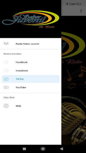 Android application Sabor Juvenil screenshort