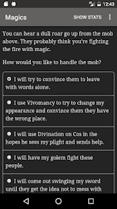 Choice of Magics