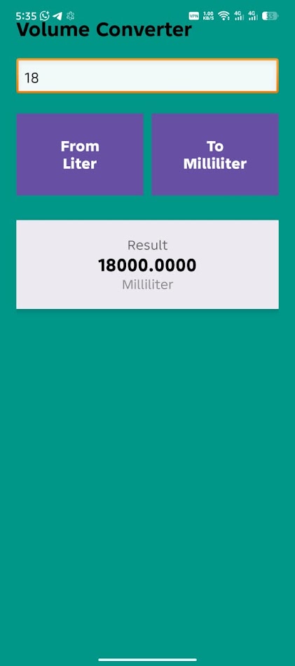 #4. volume convertor (Android) Göre: NETIMPACT PTE. LTD.