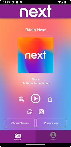 Android application NEXTRadio screenshort