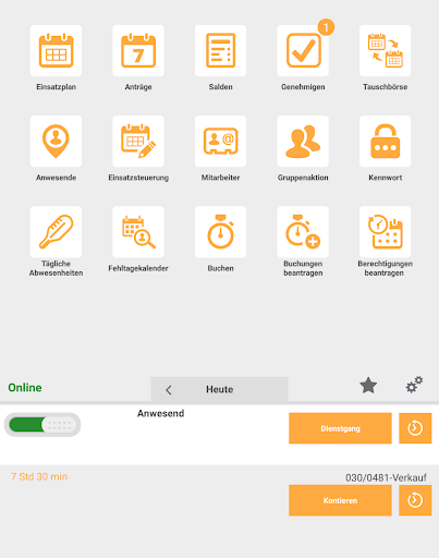 ATOSS Workforce Management Screen 3