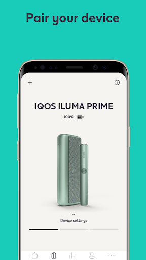 IQOS CY app: Device companion Screen 2