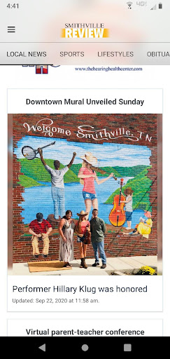 Smithville Review Screen 2