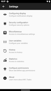 NFC Tasks Screenshot