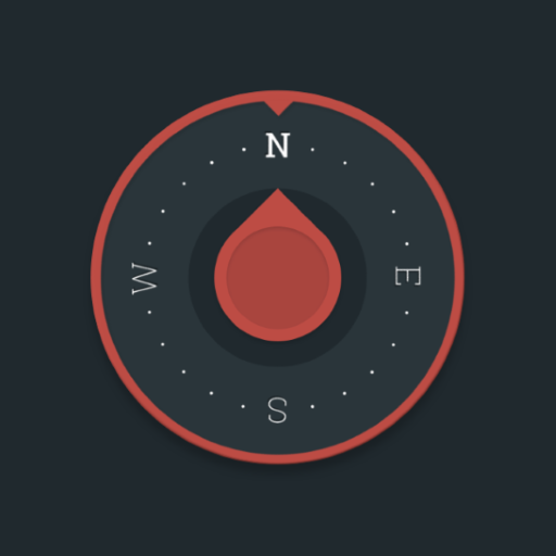 Flat Compass 2.0 Icon