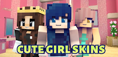 Girl Cute Skin for Minecraftのおすすめ画像1
