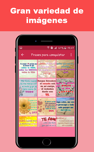 Android application Te Amo mi Amor Imágenes screenshort