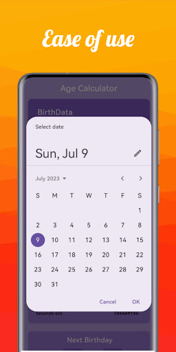 Age Calculator Screen 2