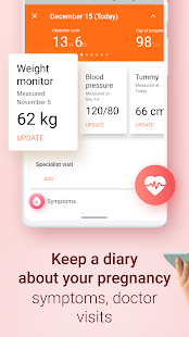 Pregnancy and Due Date Tracker Screenshot