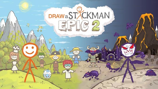 Draw a Stickman  EPIC 2 Pro Hileli full Apk 2022 1