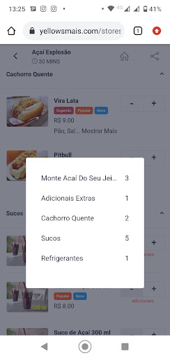 Açaí Explosão Screen 2