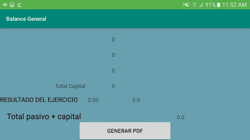 Sistema Contable Accounting Screen 3