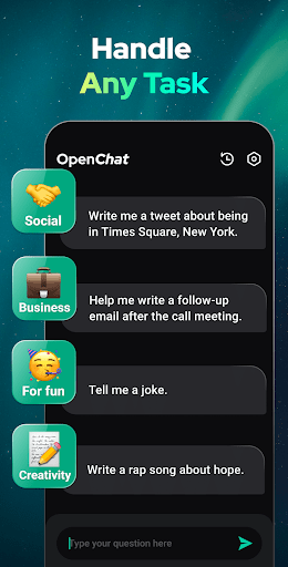 Open Chat - AI bot app screenshot 7