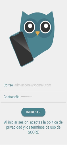 SCORE Mobile Screen 3