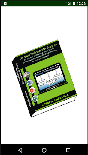 Android application Computer Proficiency Book screenshort