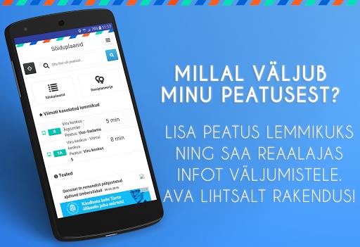 Tallinna Ühistransport Screenshot 1 - AppWisp.com