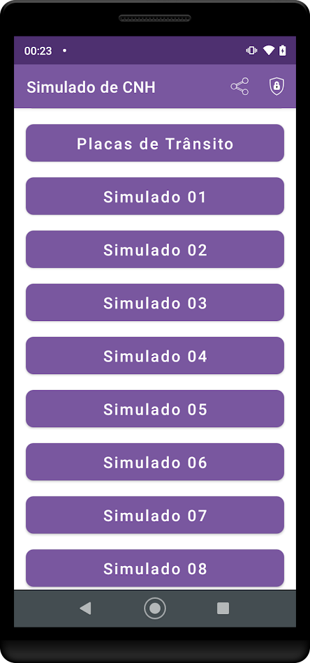 #3. Simulado de CNH (Android) Με: APP-s Developers