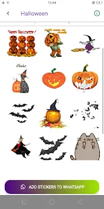 Halloween Stickers for WhatsAp