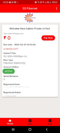SS FIBERNET Screen 2