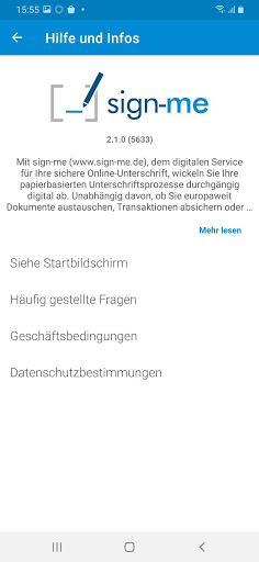 sign-me 2FA Screen 3