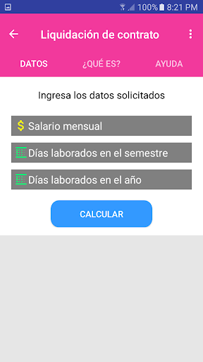 Android application Mi Financiero Plus screenshort