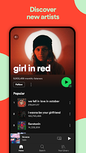 Spotify MOD APK: Music and Podcasts (Unlocked) Download 4