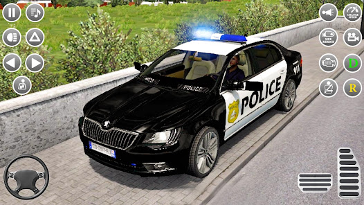 Police Car Driving - Jeep Game  screenshots 1