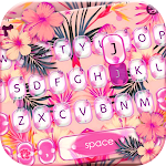 Cover Image of Download Summer Floral Keyboard Theme  APK