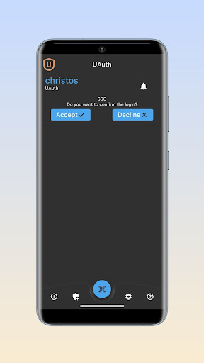 UAuth Screen 2