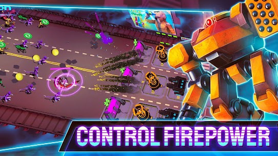 Cyber Fusion – Idle Merge Defence MOD APK 1.4.1 (Free Purchase) 8