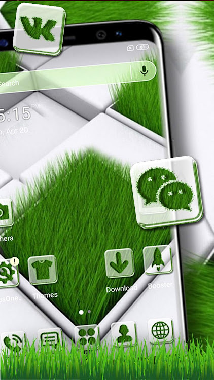 Grass Lawn 3D Tiles Theme - 3.0.1 - (Android)