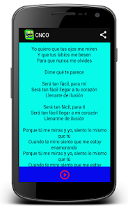 CNCO Letra Musica