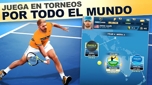Screenshot 1 TOP SEED Tennis Manager 2023 android